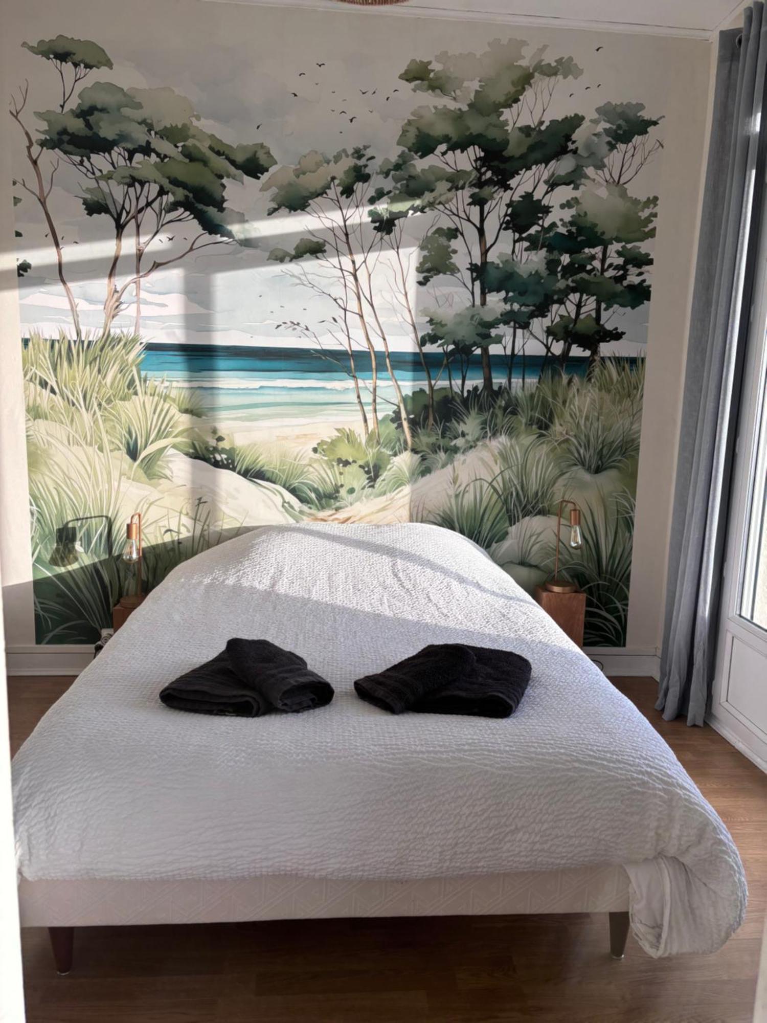 Rez De Jardin Vue Mer Costa Bella Criel-sur-Mer Bagian luar foto